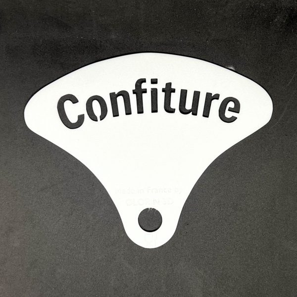 Pochoir à crêpes à la confiture