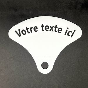 Pochoir à crêpes personnalisé