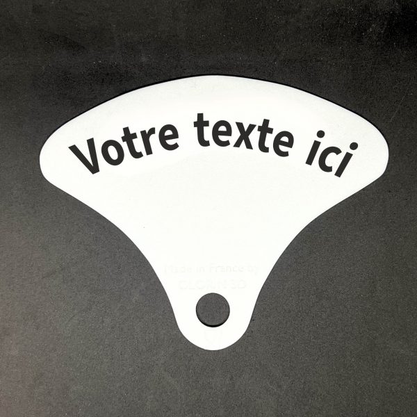 Pochoir à crêpes personnalisé