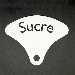 Pochoir pour crêpes au sucre