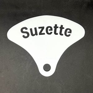 Pochoir à crêpes Suzette