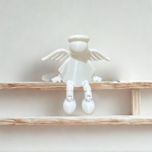 Ange articulé – Douceur et poésie hivernale